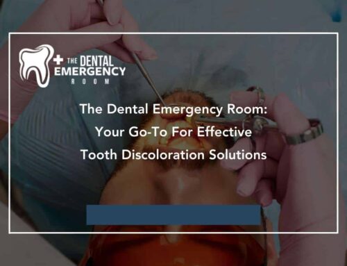 The Dental Emergency Room: Your Go-To For Effective Tooth Discoloration Solutions